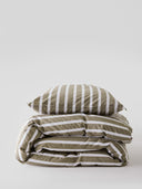 Påslakan bomull randigt