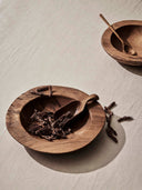 Teak skål