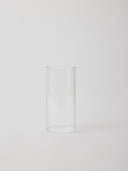Extra glass for travertine candle holder