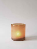 Frost ljuslykta medium - amber