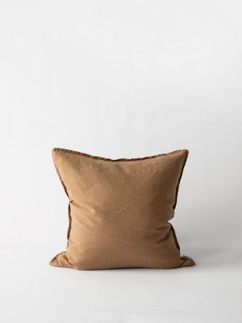 Cushion cover linen 50x50 - hazelnut