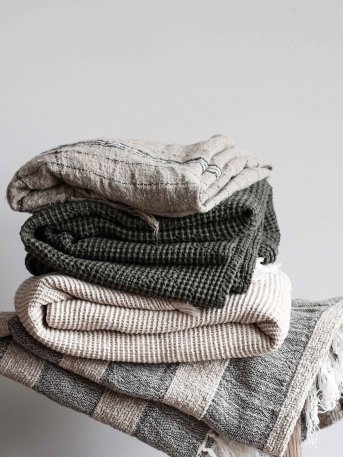 Sandfärgad pläd från Tell Me More