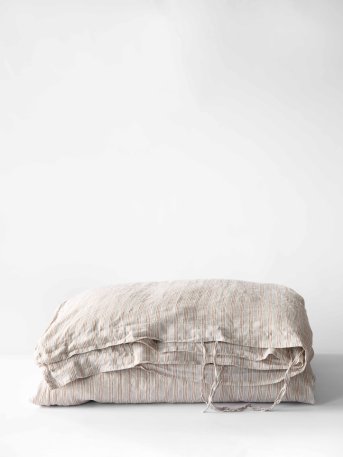 Duvet cover linen 240x220 - bleached white