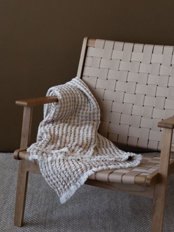 Gilbert blanket 140x200 - Beige