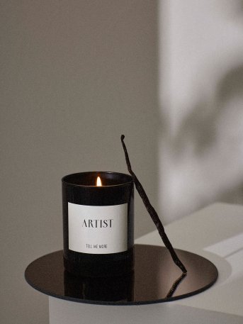Scented candle - Artist