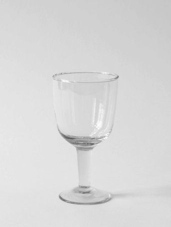 Galette clear wine glass made of recycled glass - Tell Me More