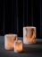 Alabaster candle holder