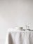 Tablecloth linen 145x145 - bleached white