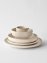 Centro salad plate - soft grey