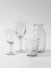 Galette clear drinking glass from Tell Me More. Made of recycled glass.