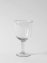 Galette clear wine glass made of recycled glass - Tell Me More