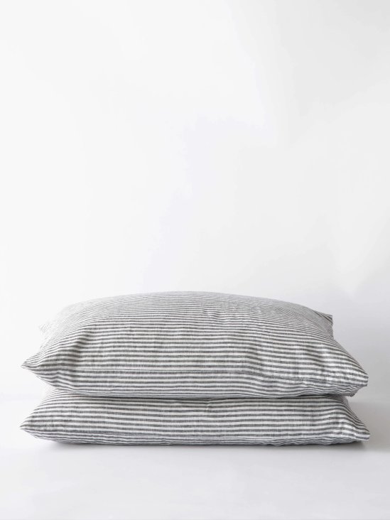 Pillowcase 50x70 2p - grey white