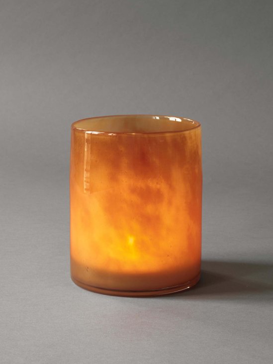 Lyric brun ljuslykta brun L