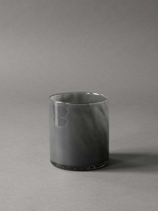 Lyric dark grey candleholder in size M